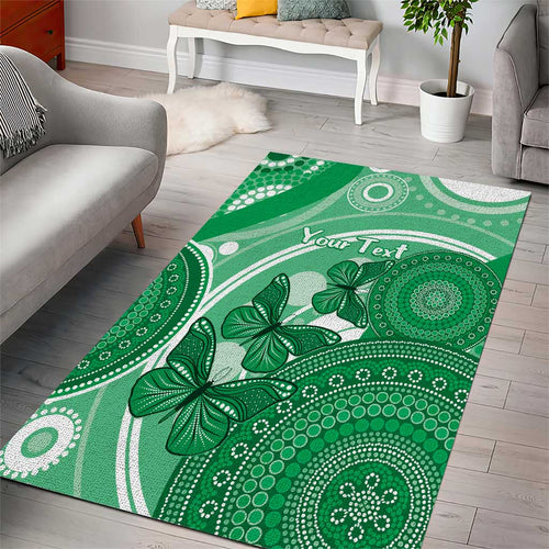 Personalised Australia Mental Health Awareness Month Area Rug Your Mind Matter Aboriginal Art