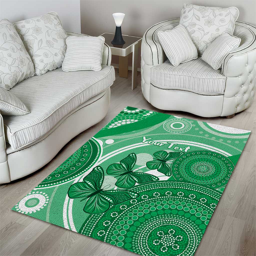 Personalised Australia Mental Health Awareness Month Area Rug Your Mind Matter Aboriginal Art
