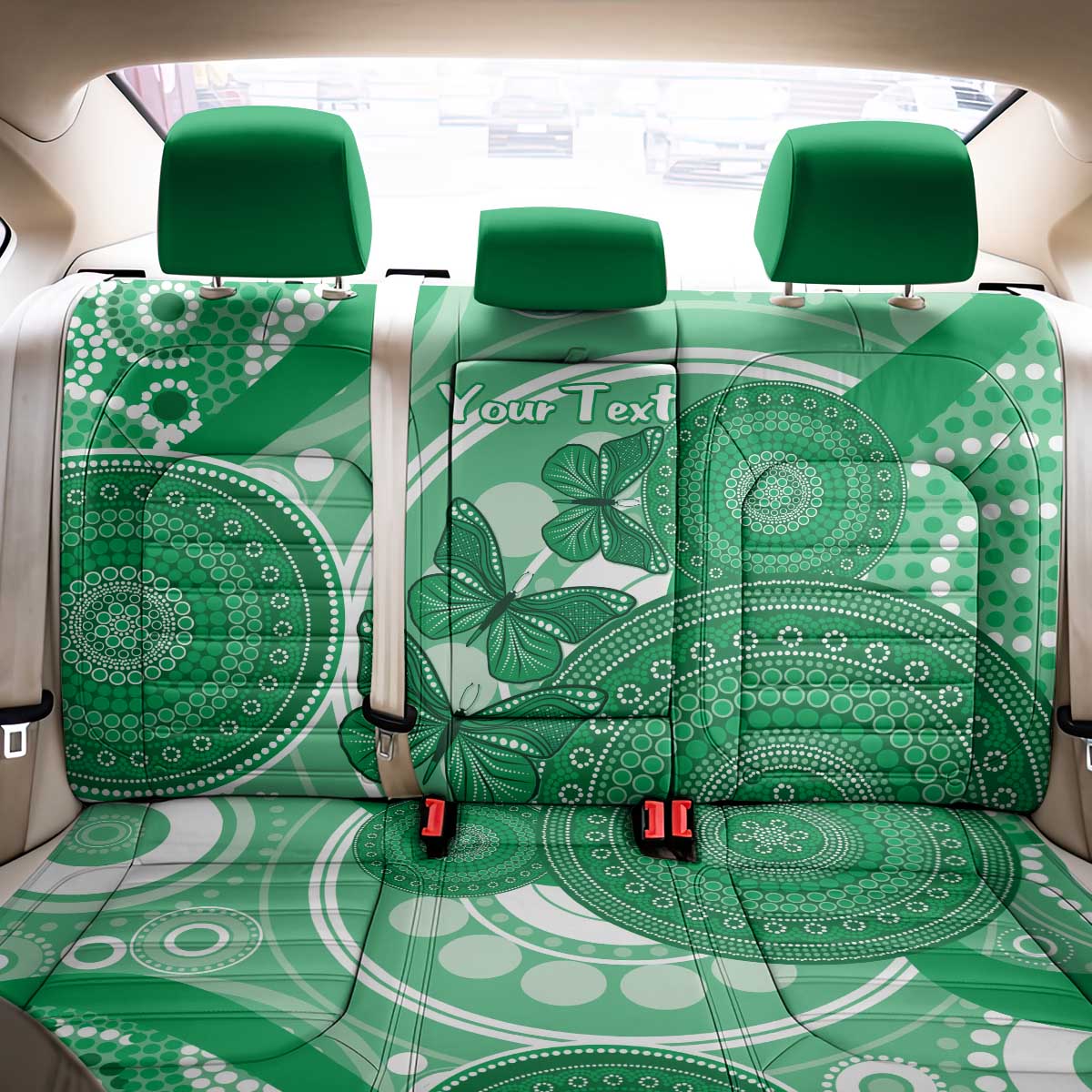 Personalised Australia Mental Health Awareness Month Back Car Seat Cover Your Mind Matter Aboriginal Art