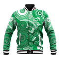 Personalised Australia Mental Health Awareness Month Baseball Jacket Your Mind Matter Aboriginal Art