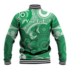 Personalised Australia Mental Health Awareness Month Baseball Jacket Your Mind Matter Aboriginal Art