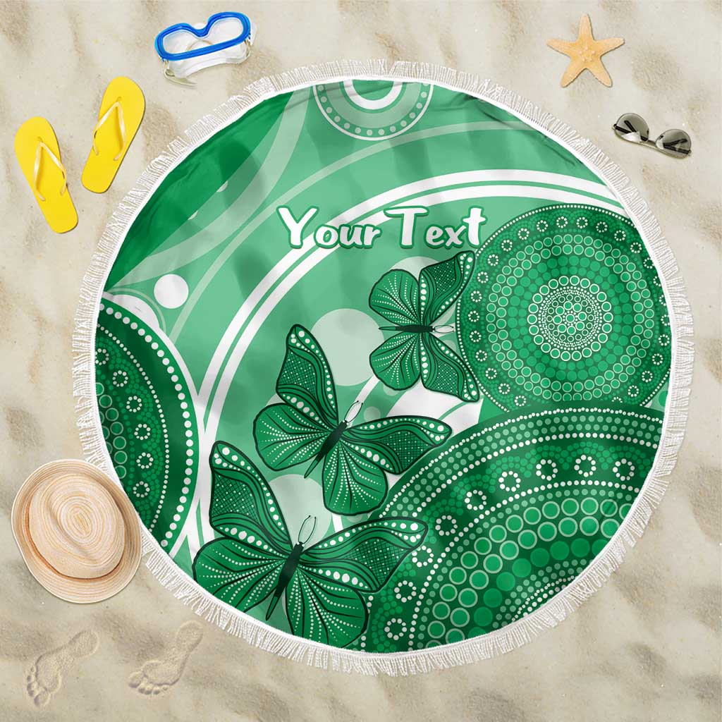 Personalised Australia Mental Health Awareness Month Beach Blanket Your Mind Matter Aboriginal Art