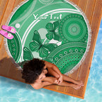 Personalised Australia Mental Health Awareness Month Beach Blanket Your Mind Matter Aboriginal Art