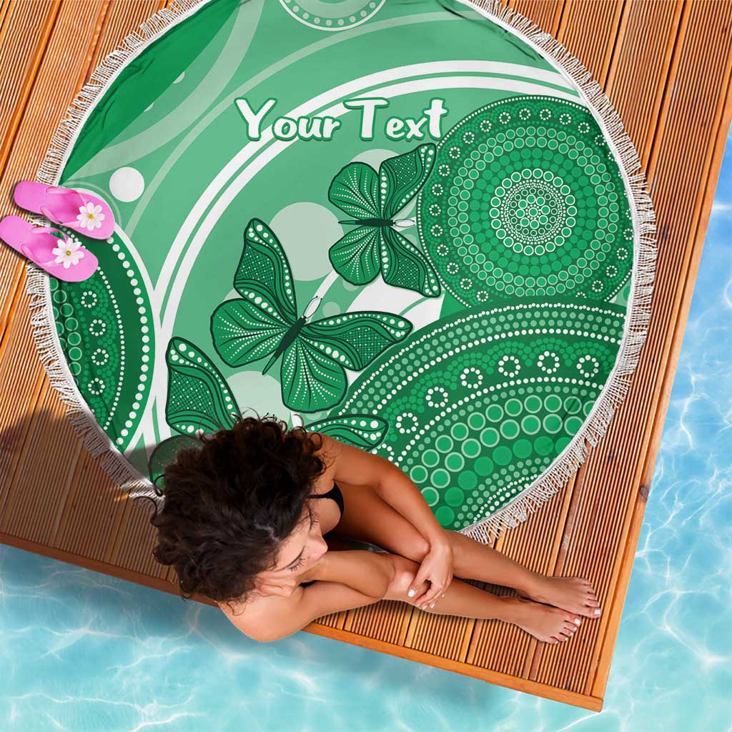Personalised Australia Mental Health Awareness Month Beach Blanket Your Mind Matter Aboriginal Art