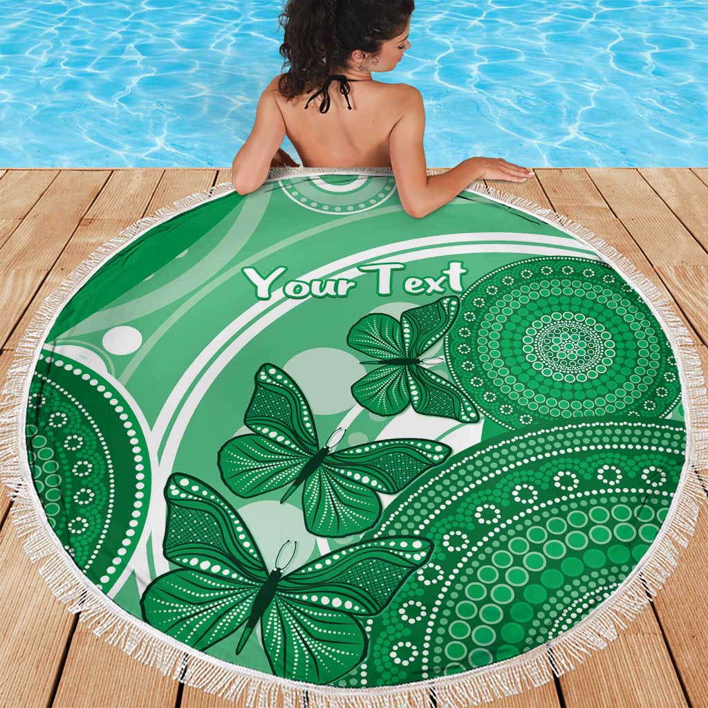 Personalised Australia Mental Health Awareness Month Beach Blanket Your Mind Matter Aboriginal Art