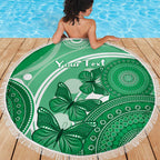 Personalised Australia Mental Health Awareness Month Beach Blanket Your Mind Matter Aboriginal Art