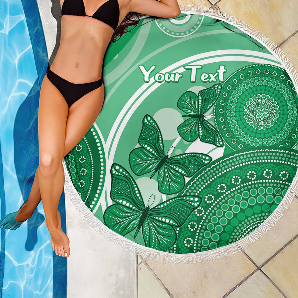 Personalised Australia Mental Health Awareness Month Beach Blanket Your Mind Matter Aboriginal Art