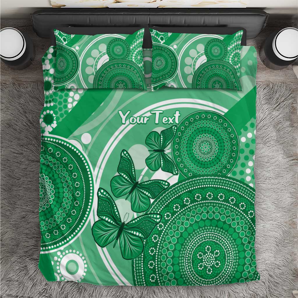 Personalised Australia Mental Health Awareness Month Bedding Set Your Mind Matter Aboriginal Art