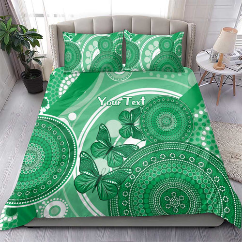 Personalised Australia Mental Health Awareness Month Bedding Set Your Mind Matter Aboriginal Art