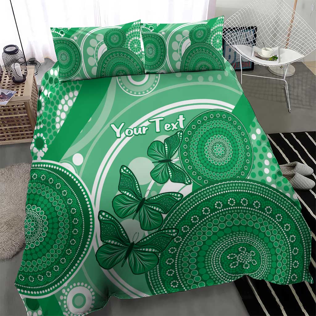 Personalised Australia Mental Health Awareness Month Bedding Set Your Mind Matter Aboriginal Art
