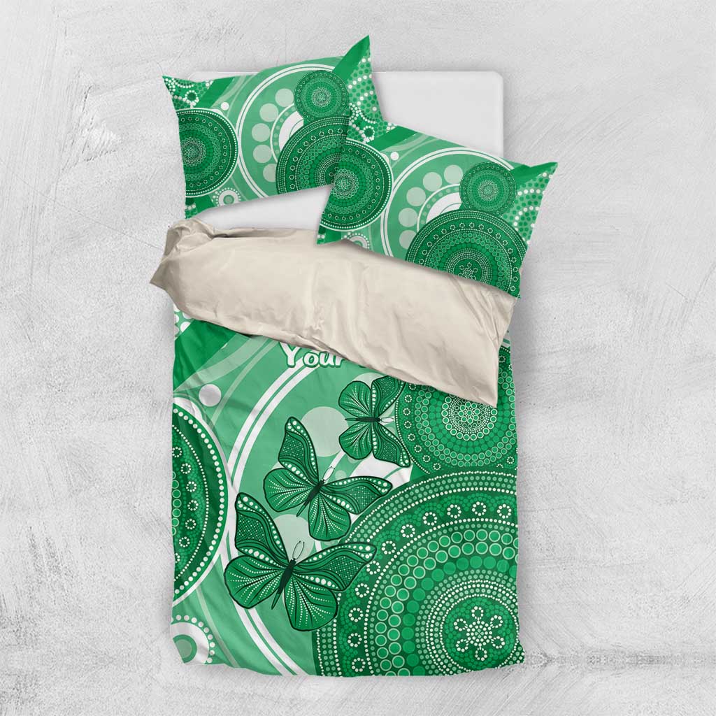 Personalised Australia Mental Health Awareness Month Bedding Set Your Mind Matter Aboriginal Art