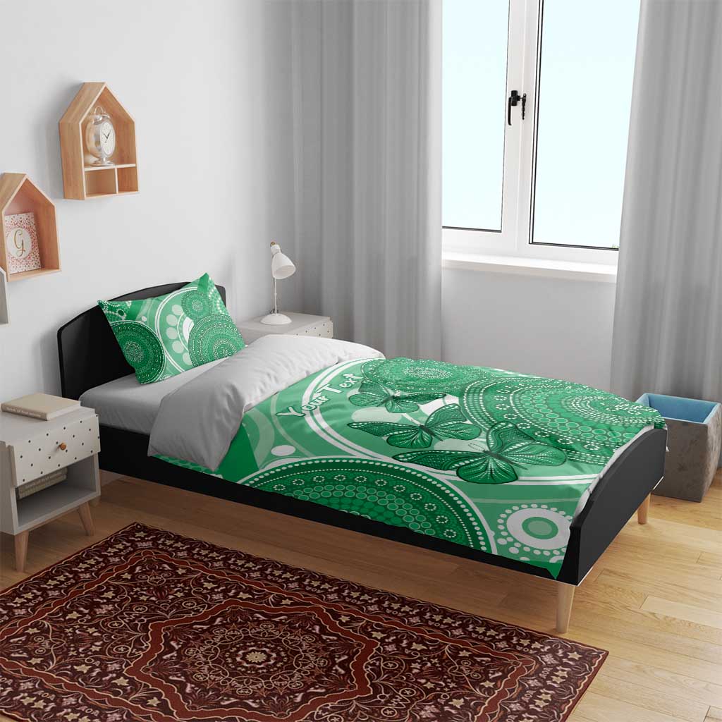 Personalised Australia Mental Health Awareness Month Bedding Set Your Mind Matter Aboriginal Art