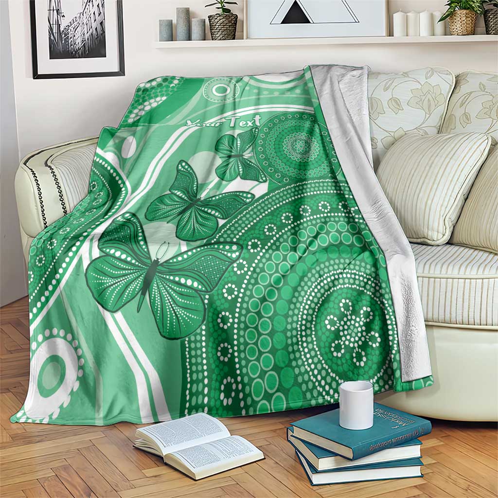 Personalised Australia Mental Health Awareness Month Blanket Your Mind Matter Aboriginal Art