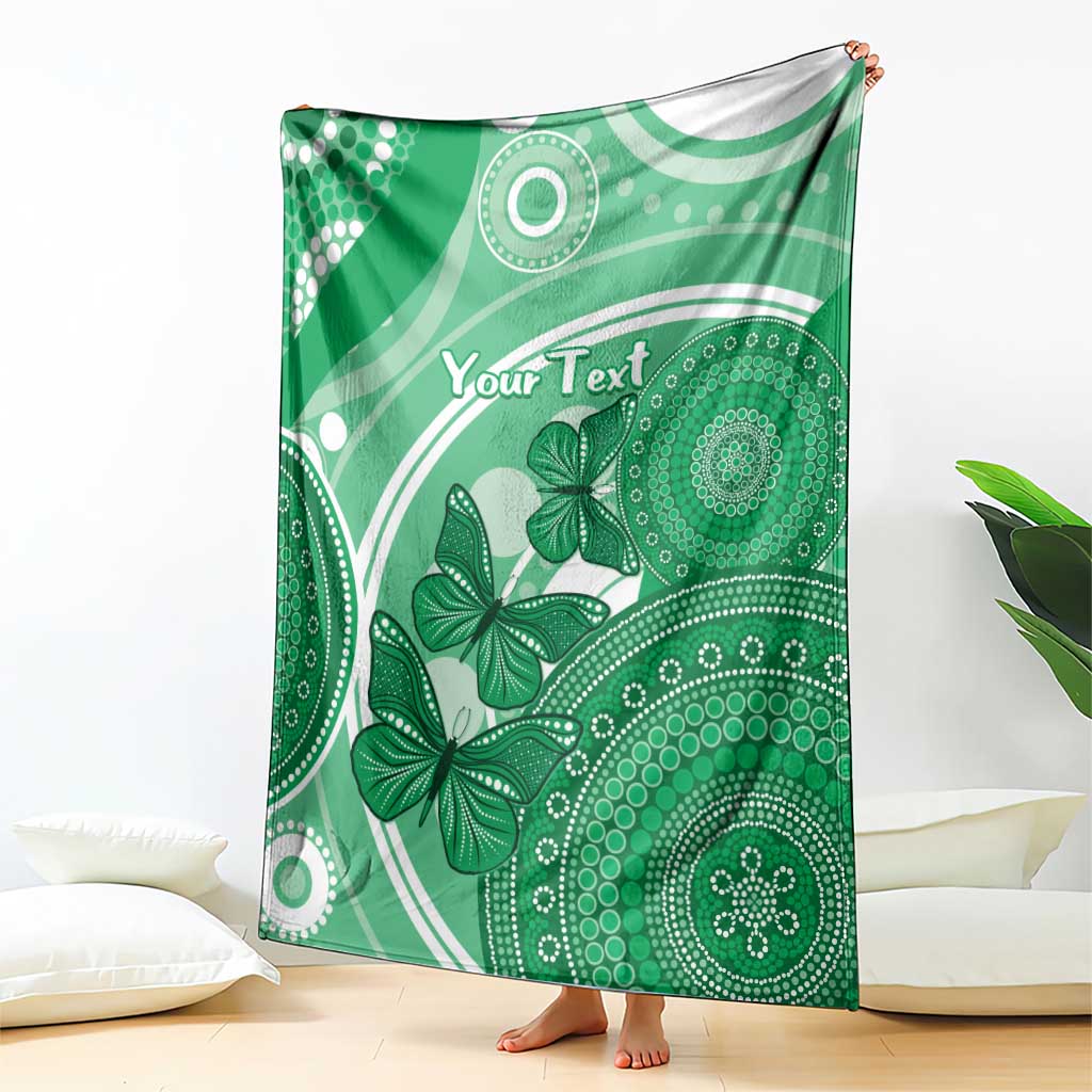 Personalised Australia Mental Health Awareness Month Blanket Your Mind Matter Aboriginal Art