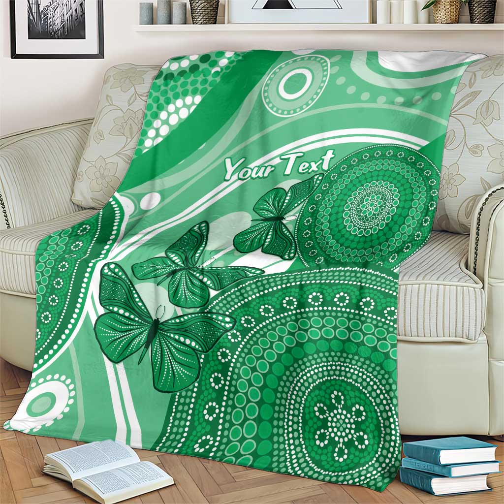 Personalised Australia Mental Health Awareness Month Blanket Your Mind Matter Aboriginal Art