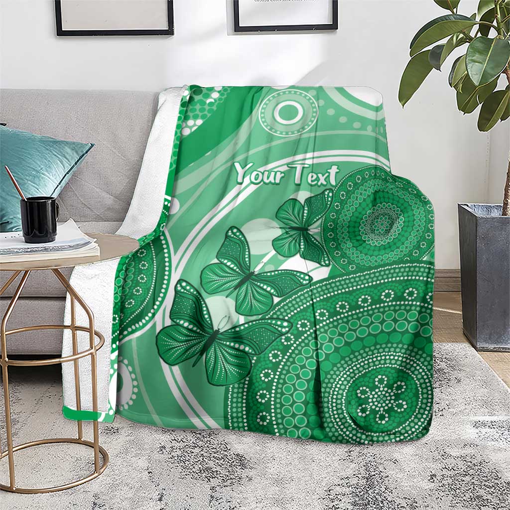 Personalised Australia Mental Health Awareness Month Blanket Your Mind Matter Aboriginal Art