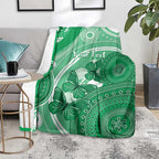 Personalised Australia Mental Health Awareness Month Blanket Your Mind Matter Aboriginal Art