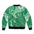 Personalised Australia Mental Health Awareness Month Bomber Jacket Your Mind Matter Aboriginal Art