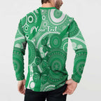 Personalised Australia Mental Health Awareness Month Button Sweatshirt Your Mind Matter Aboriginal Art