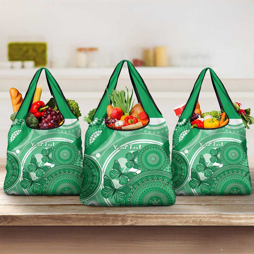 Personalised Australia Mental Health Awareness Month Grocery Bag Your Mind Matter Aboriginal Art
