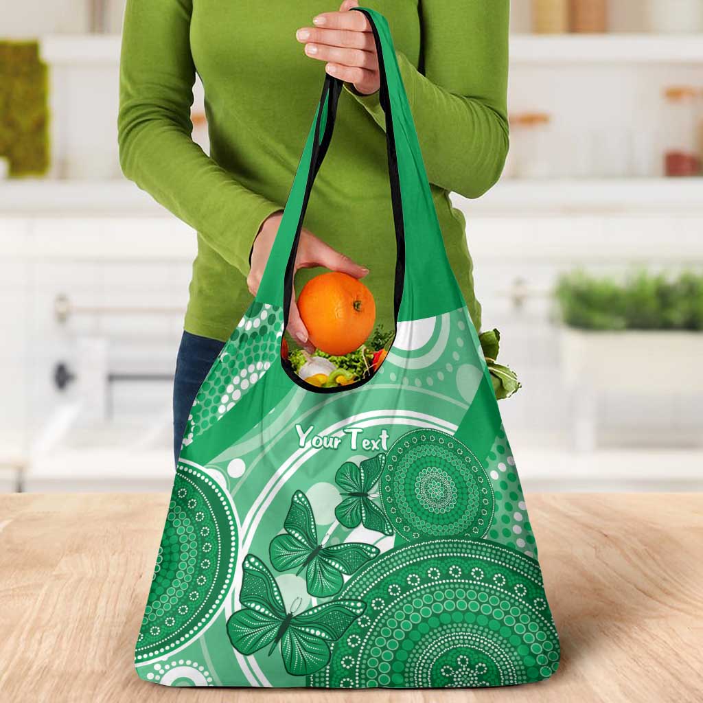 Personalised Australia Mental Health Awareness Month Grocery Bag Your Mind Matter Aboriginal Art