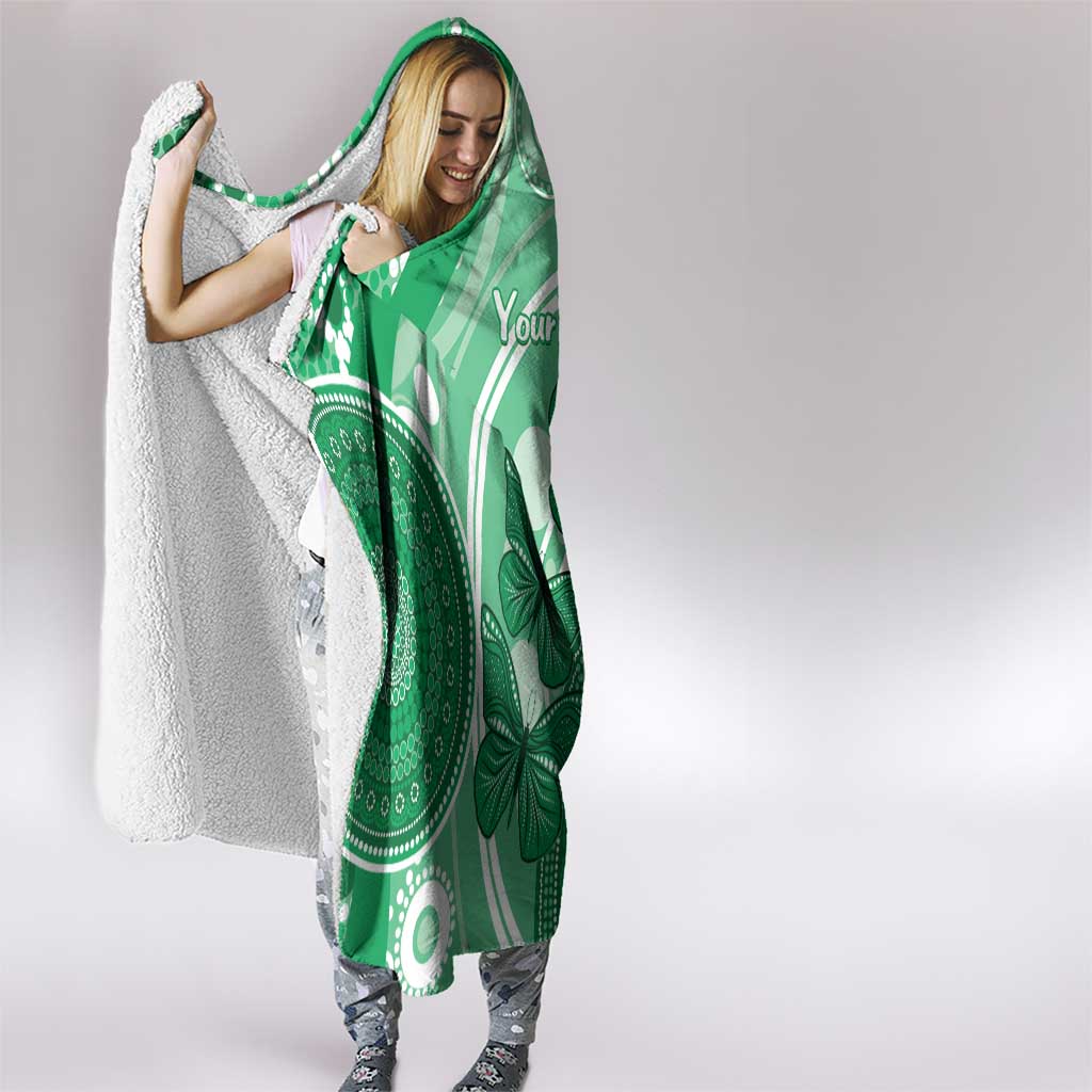 Personalised Australia Mental Health Awareness Month Hooded Blanket Your Mind Matter Aboriginal Art