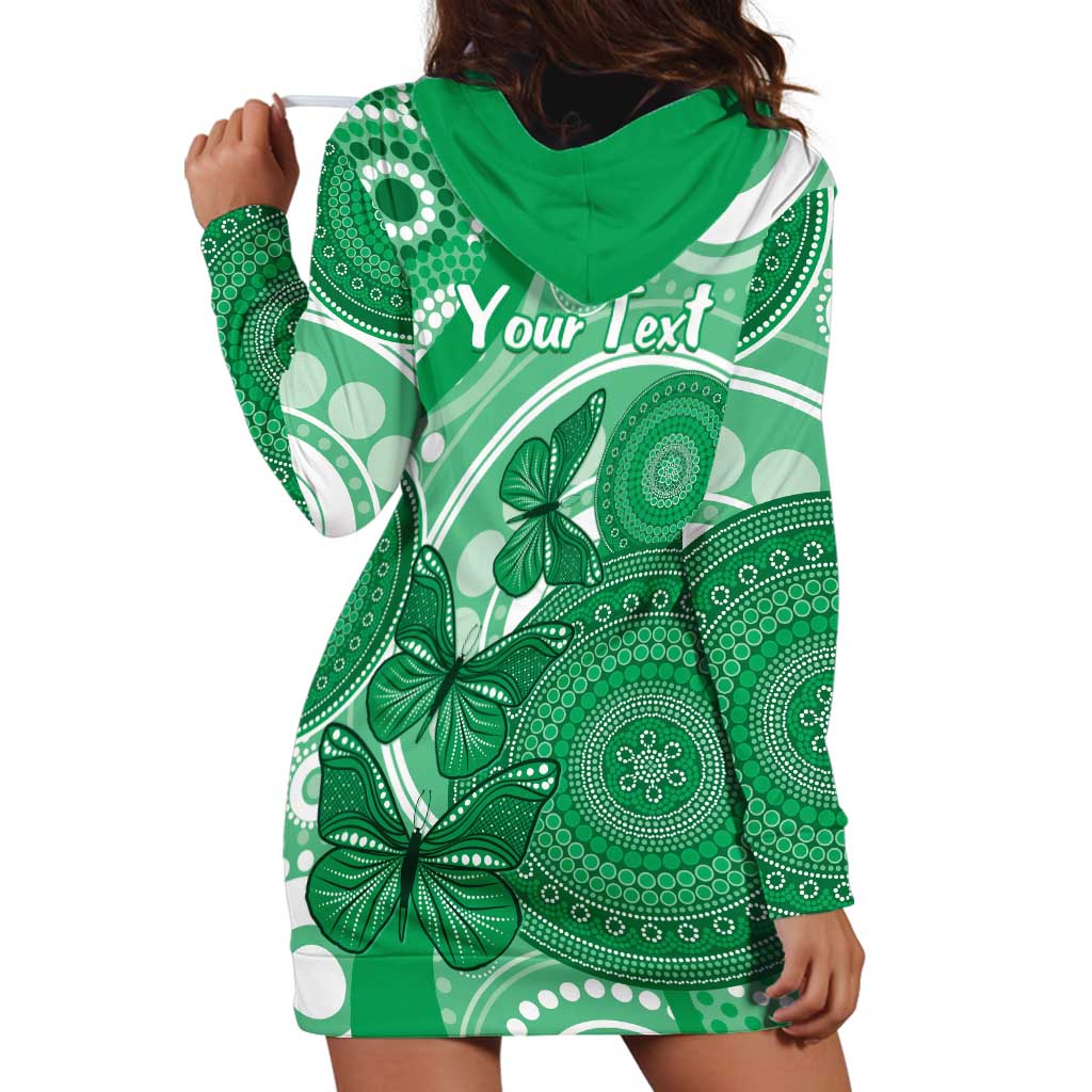 Personalised Australia Mental Health Awareness Month Hoodie Dress Your Mind Matter Aboriginal Art