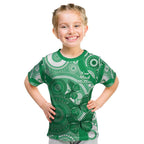 Personalised Australia Mental Health Awareness Month Kid T Shirt Your Mind Matter Aboriginal Art