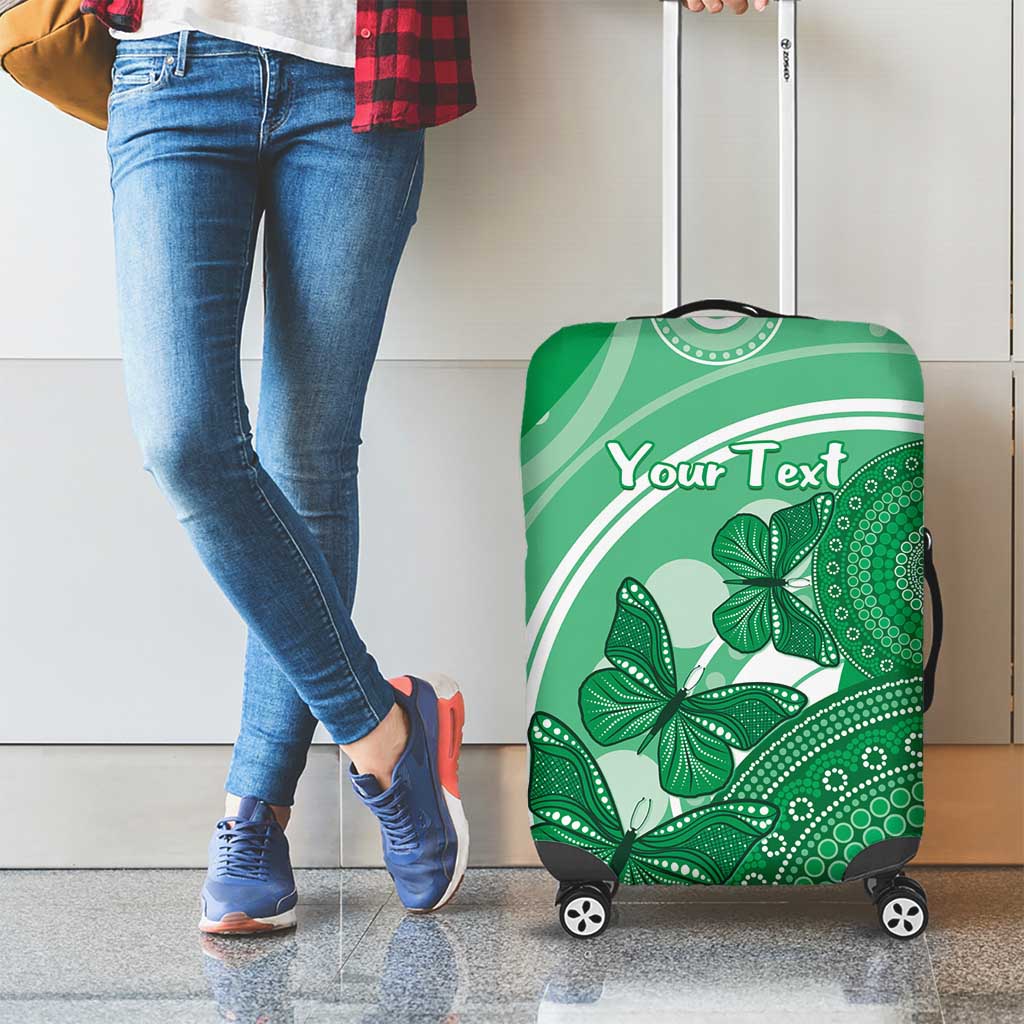 Personalised Australia Mental Health Awareness Month Luggage Cover Your Mind Matter Aboriginal Art