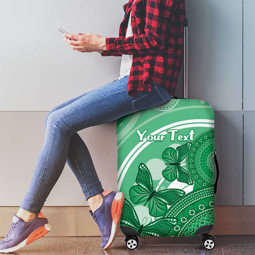 Personalised Australia Mental Health Awareness Month Luggage Cover Your Mind Matter Aboriginal Art
