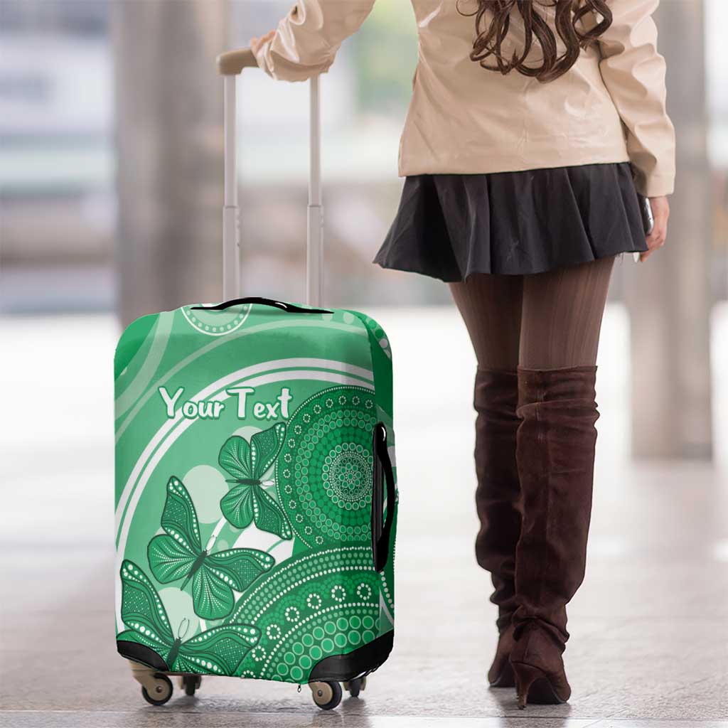 Personalised Australia Mental Health Awareness Month Luggage Cover Your Mind Matter Aboriginal Art
