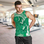 Personalised Australia Mental Health Awareness Month Men Tank Top Your Mind Matter Aboriginal Art