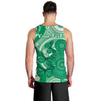Personalised Australia Mental Health Awareness Month Men Tank Top Your Mind Matter Aboriginal Art