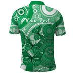 Personalised Australia Mental Health Awareness Month Polo Shirt Your Mind Matter Aboriginal Art