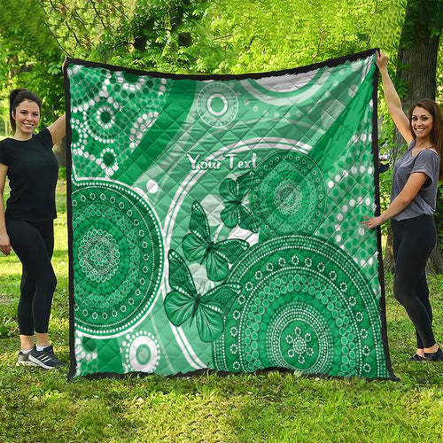 Personalised Australia Mental Health Awareness Month Quilt Your Mind Matter Aboriginal Art