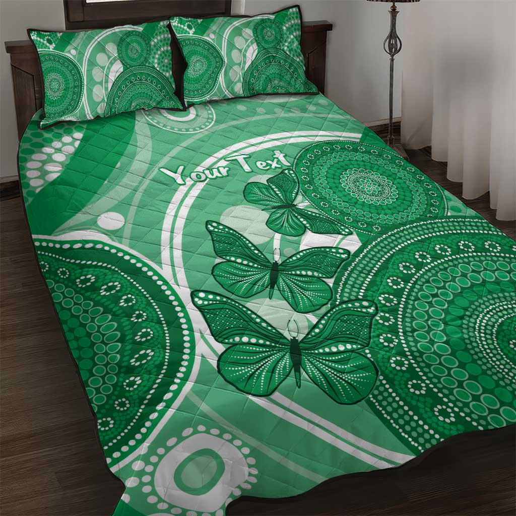 Personalised Australia Mental Health Awareness Month Quilt Bed Set Your Mind Matter Aboriginal Art