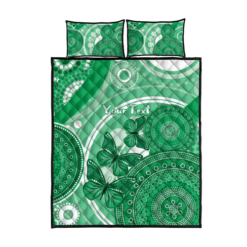 Personalised Australia Mental Health Awareness Month Quilt Bed Set Your Mind Matter Aboriginal Art