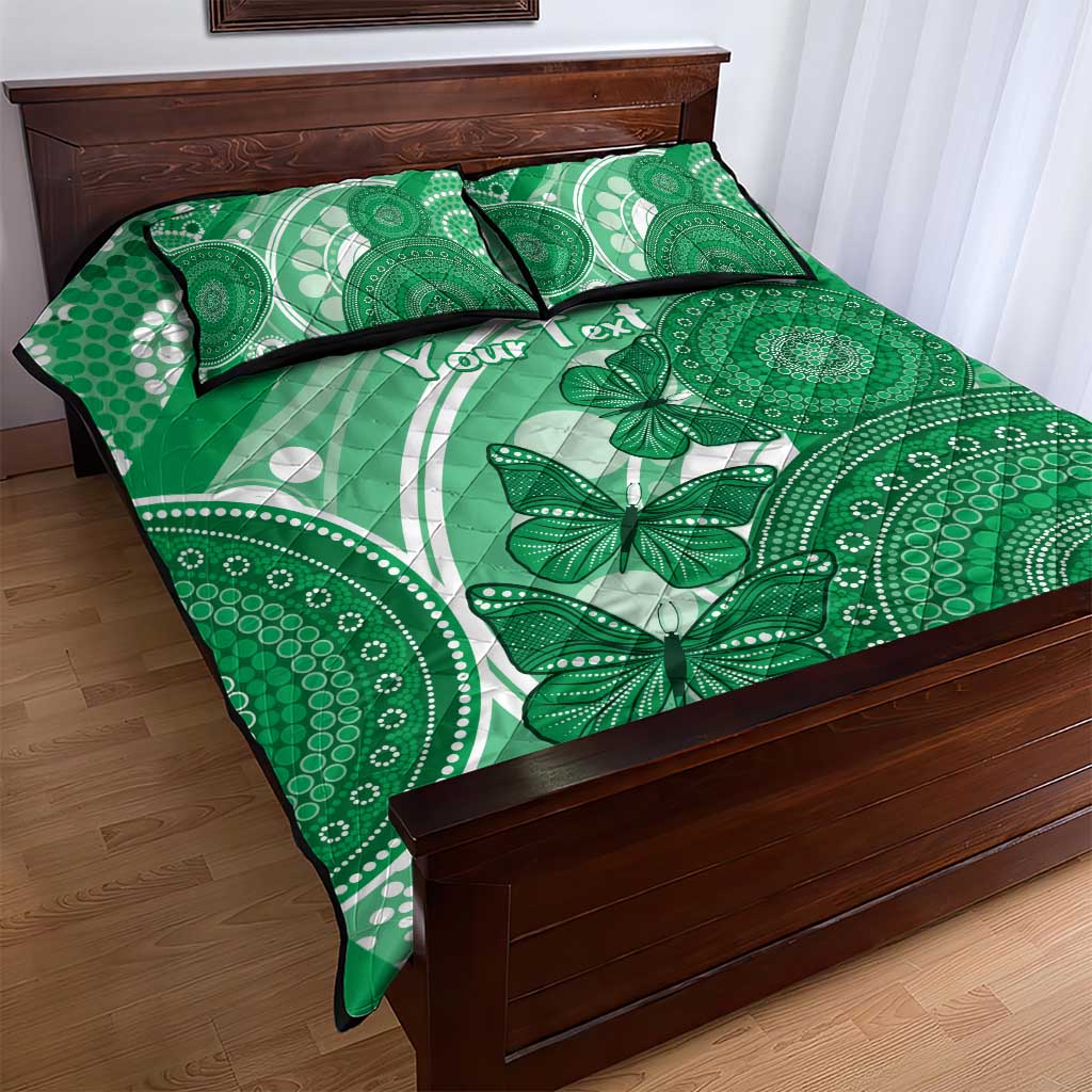 Personalised Australia Mental Health Awareness Month Quilt Bed Set Your Mind Matter Aboriginal Art