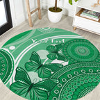 Personalised Australia Mental Health Awareness Month Round Carpet Your Mind Matter Aboriginal Art
