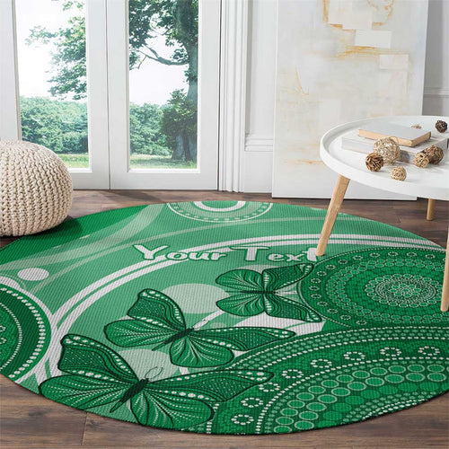 Personalised Australia Mental Health Awareness Month Round Carpet Your Mind Matter Aboriginal Art