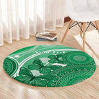 Personalised Australia Mental Health Awareness Month Round Carpet Your Mind Matter Aboriginal Art