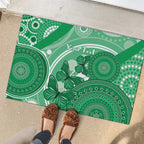Personalised Australia Mental Health Awareness Month Rubber Doormat Your Mind Matter Aboriginal Art