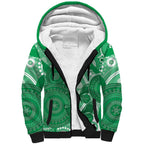 Personalised Australia Mental Health Awareness Month Sherpa Hoodie Your Mind Matter Aboriginal Art