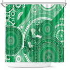 Personalised Australia Mental Health Awareness Month Shower Curtain Your Mind Matter Aboriginal Art