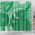 Personalised Australia Mental Health Awareness Month Shower Curtain Your Mind Matter Aboriginal Art