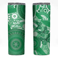 Personalised Australia Mental Health Awareness Month Skinny Tumbler Your Mind Matter Aboriginal Art