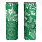 Personalised Australia Mental Health Awareness Month Skinny Tumbler Your Mind Matter Aboriginal Art