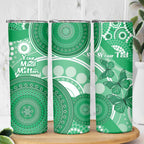 Personalised Australia Mental Health Awareness Month Skinny Tumbler Your Mind Matter Aboriginal Art