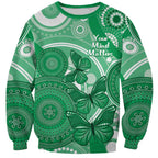 Personalised Australia Mental Health Awareness Month Sweatshirt Your Mind Matter Aboriginal Art