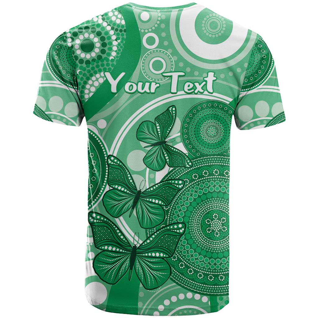 Personalised Australia Mental Health Awareness Month T Shirt Your Mind Matter Aboriginal Art